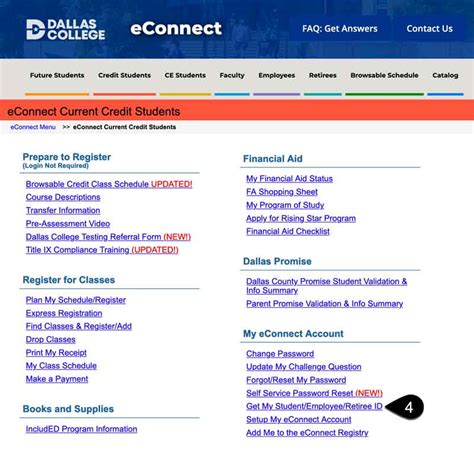 dcccd econnect.